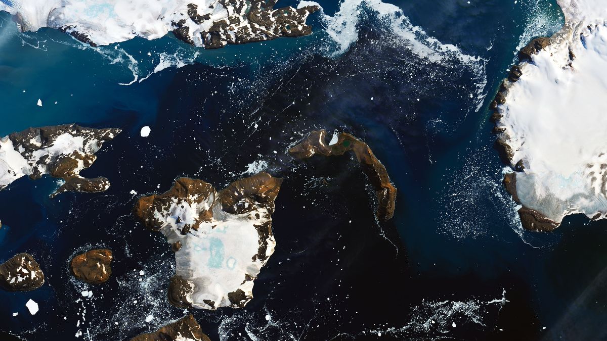 Obrazem: rekordních 20,75 stupně Celsia rozpouští Antarktidu